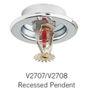 Sprinkler FireLock Recessed Pendent - V2707/V2708